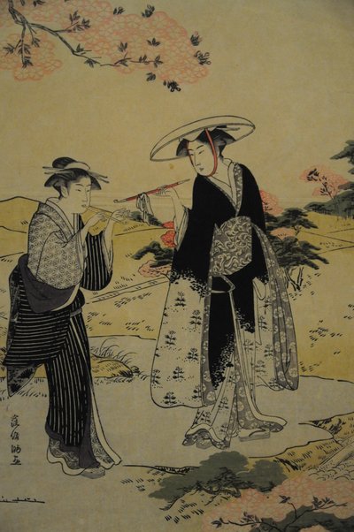 Impresión Ukiyo-e de Kubo Shunman